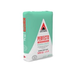 Pegamento pisos y revestimientos perfecto porcellanato bolsa x 25kg