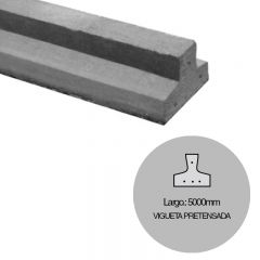 Vigueta pretensada losa hormigon x 5000mm