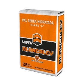 Cal albañileria aerea hidratada Super mamposteria revoques pisos bolsa x 25kg