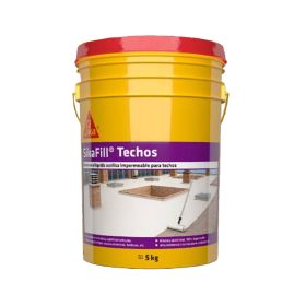 Membrana liquida techos acrilica Sikafill blanco balde x 5kg