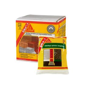 Aditivo hidrofugo mezclas cementicias Sika-1 inorganico sachet x 5l caja x 4u