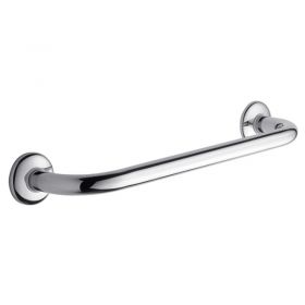 Agarradera baño acero Grand Hotel recta cromado brillante 47mm x 78mm x 497mm