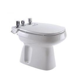 Bidet Monaco 3 agujeros blanco 365mm x 390mm x 555mm