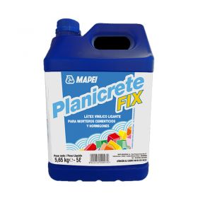 Aditivo ligante morteros/hormigones Planicrete Fix bidon x 5l