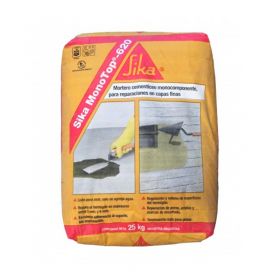 Mortero cementicio reparacion nivelacion hormigon Sika Monotop-620 en capas finas bolsa x 25kg