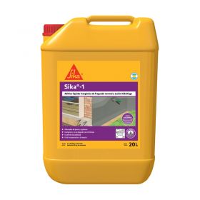 Aditivo hidrofugo mezclas cementicias Sika-1 inorganico bidon x 20l