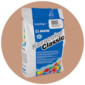 Pastina Keracolor classic ceramicos/porcellanatos/piedras juntas construccion seco hasta 6mm interior/exterior 141-Caramelo bolsa x 5kg