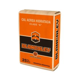 Cal albañileria aerea hidratada mamposteria revoques pisos bolsa x 25kg