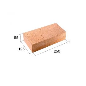 Ladrillo comun 15 macizo semi visto 55mm x 125mm x 250mm
