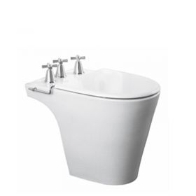 Bidet Marina 3 agujeros blanco brillante 360mm x 435mm x 590mm