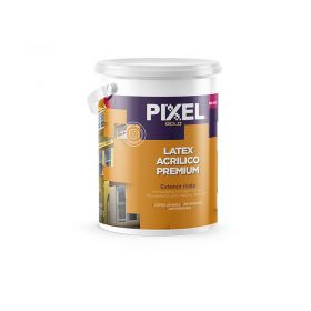 Pintura latex acrilico exterior ME-400 premium lavable antihongos antimancha blanco mate balde x 4l