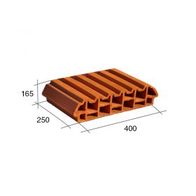 Ladrillo losa ceramico Celerlosa 165mm x 250mm x 400mm