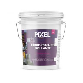 Hidroesmalte acrilico HEB multi-superficies secado rapido interior/exterior blanco brillante balde x 10l