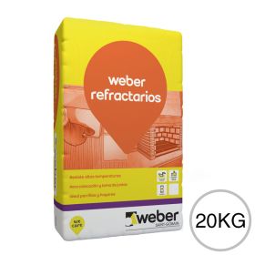 Weber refractarios x 20kg